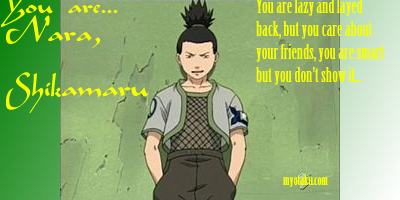 What Naruto Guy Are You?