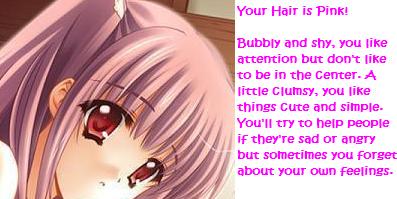 What Is Your Anime Hair Color?