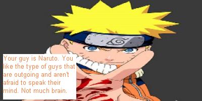 Which Naruto Guy Is For You?