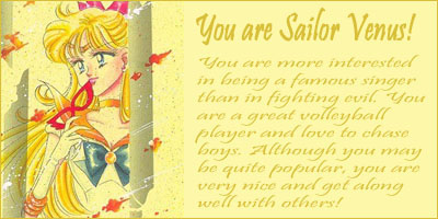 What Sailor Scout Are You?