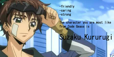 What Code Geass Character Are You?