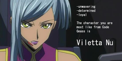 What Code Geass Character Are You?