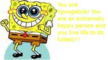 What SpongeBob Character Are You?