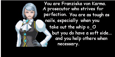 Which Phoenix Wright Character Are You?