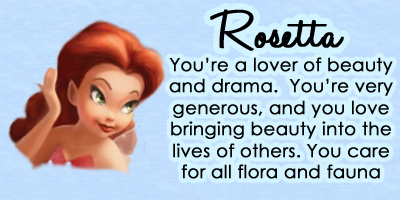 Which Disney Fairy Are You?