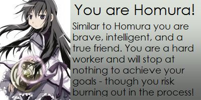Which Madoka Magica Girl Are You?