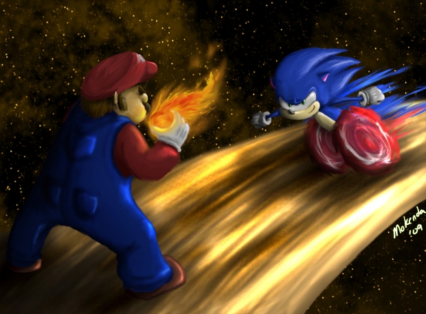 .:+Secret Santa - Mario vs Sonic+:.