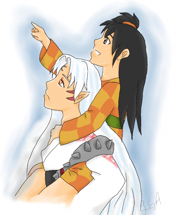 Art Trade: Inu Yasha