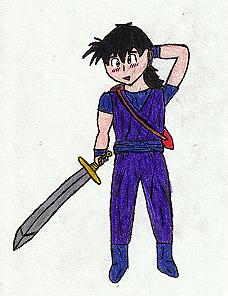 Gohan With A Sword