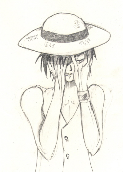 Sad Luffy