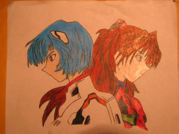 Rei and Asuka