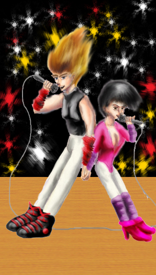 Punkers Vash And Meryl