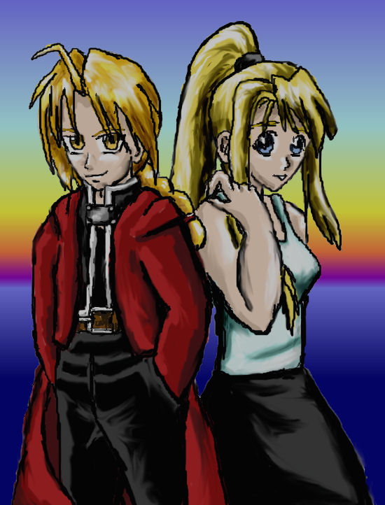 Edward and Winry