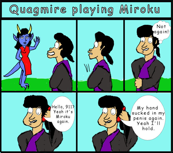 Quagmire Playing Miroku