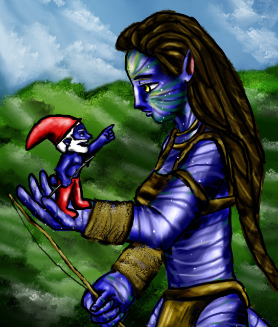 Three Years of Blue People