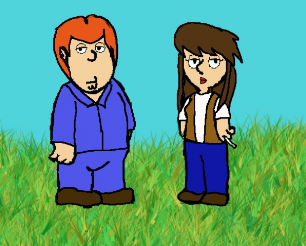 Chris and Meg Cosplaying...