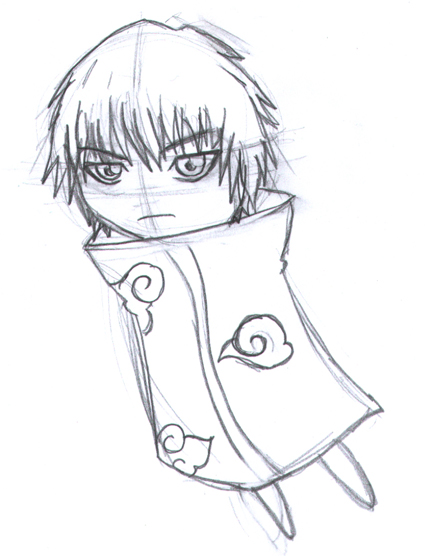 Sasori Chibi Sketch