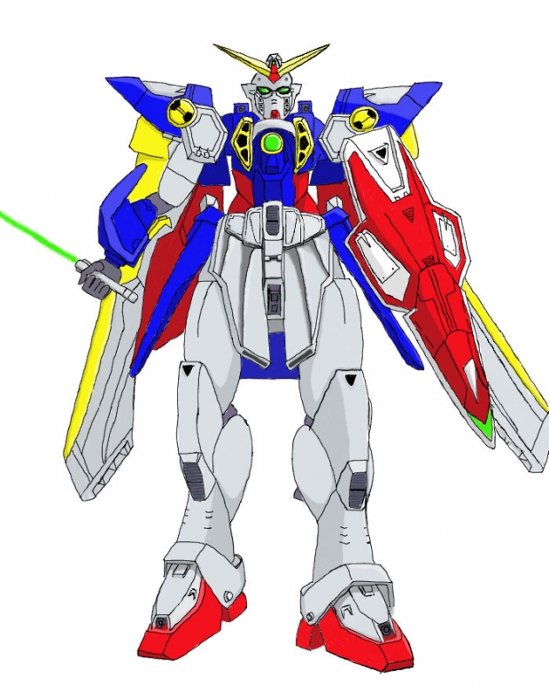 Gundam Zero Coloured