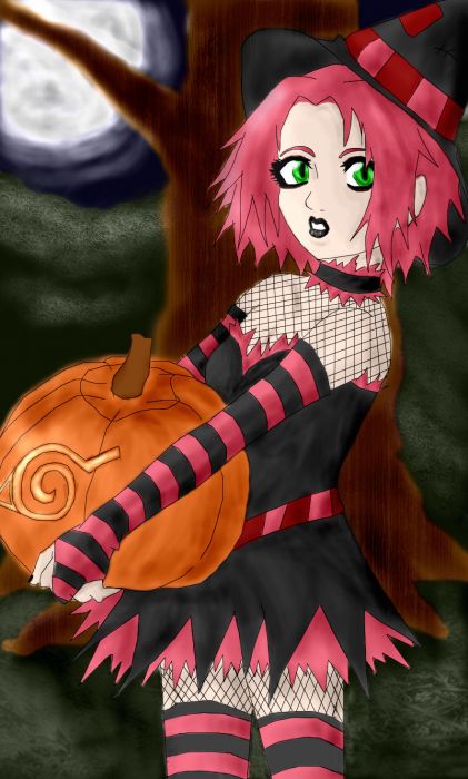 Halloween Sakura