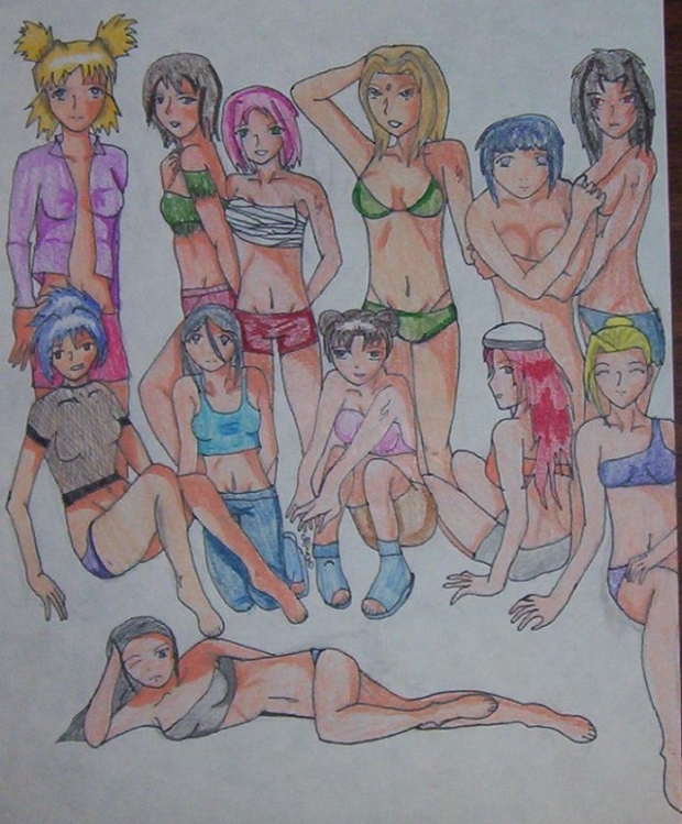 Girls Of Naruto Pg13