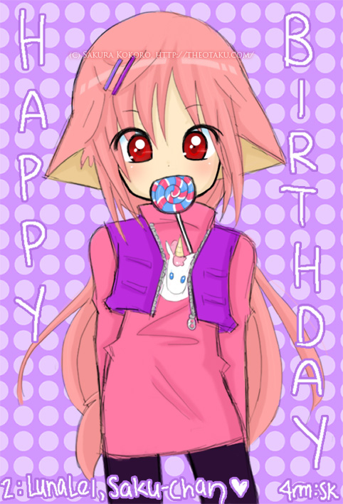 Happy Birthday, Saku-chan~
