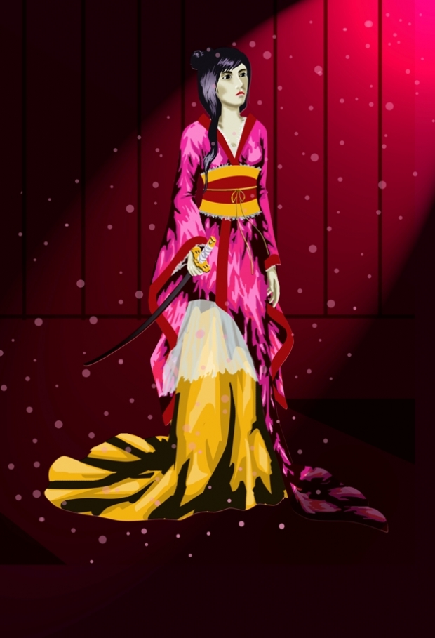 Neon Kimono