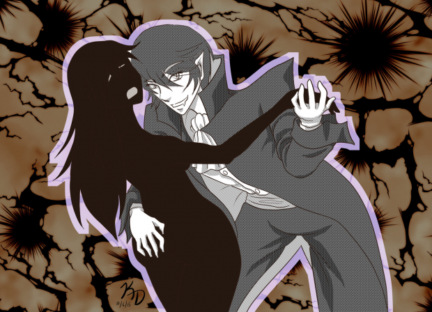 Drawlloween 2015 - Day 4: Vampire