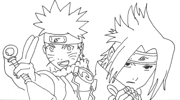 Naruto And Sasuke (pt. 1)