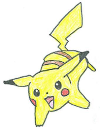 Falling Pikachu