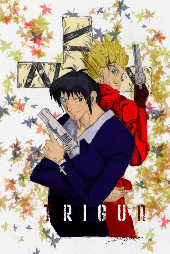 Vash and Wolfwood
