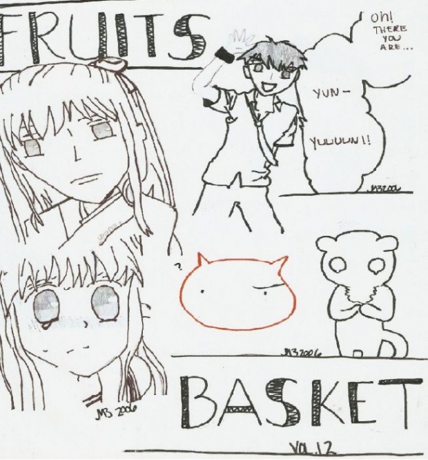 Fruits Basket Drawings From Vol.12