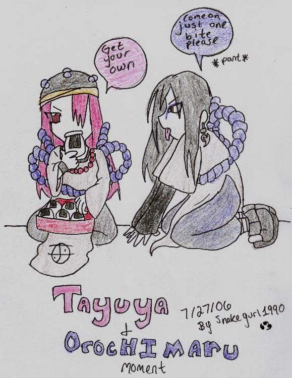 Tayuya&orochimaru