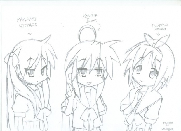 Lucky Star - Group Sketch