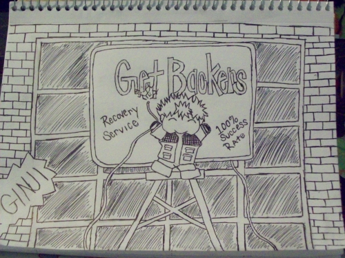 Ginji's Way of Advertizing