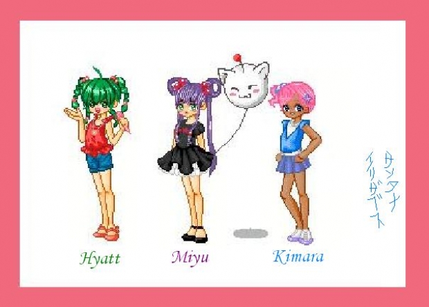 Elementary Raid digi dolls