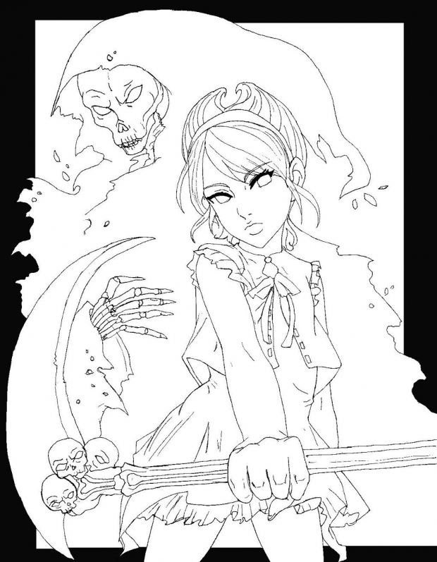 Don't fear the Reaper :lineart