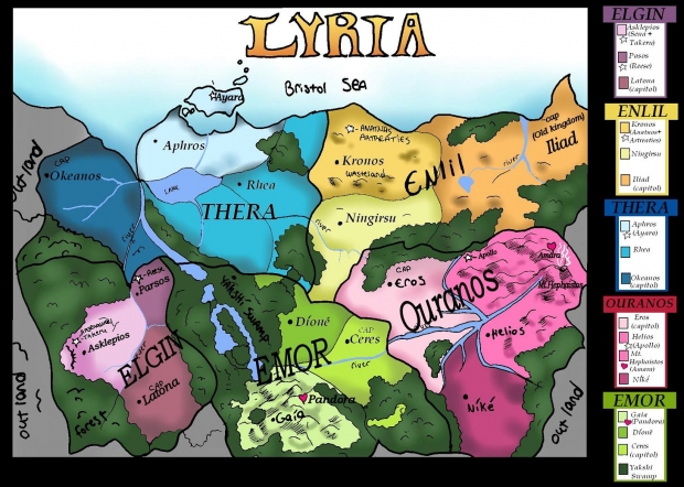 Arsenaway: Map of Lyria