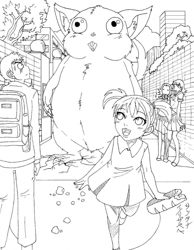 C'mon Picha-chan:lineart