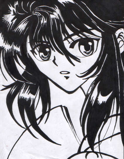 Kurama Reading a Book