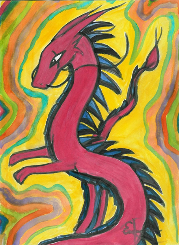 ~*water Colored Dragon*~