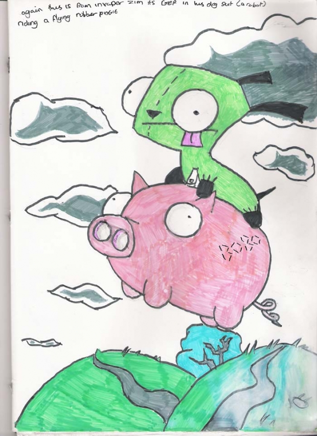 Gir And Rubber Piggy