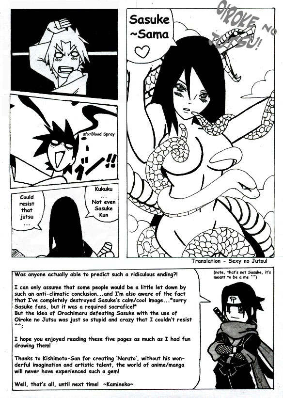 Oro Vs Sasuke Page 05 Of 05