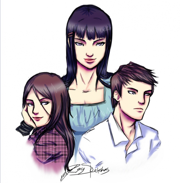 The Hyuuga Kids:: Hot for Sensei doujinshi