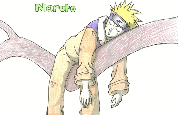 Naruto Napping