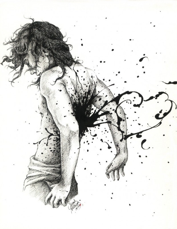 <3 .LOVE is pouring from his flesh. <3