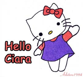 Hello Ciara