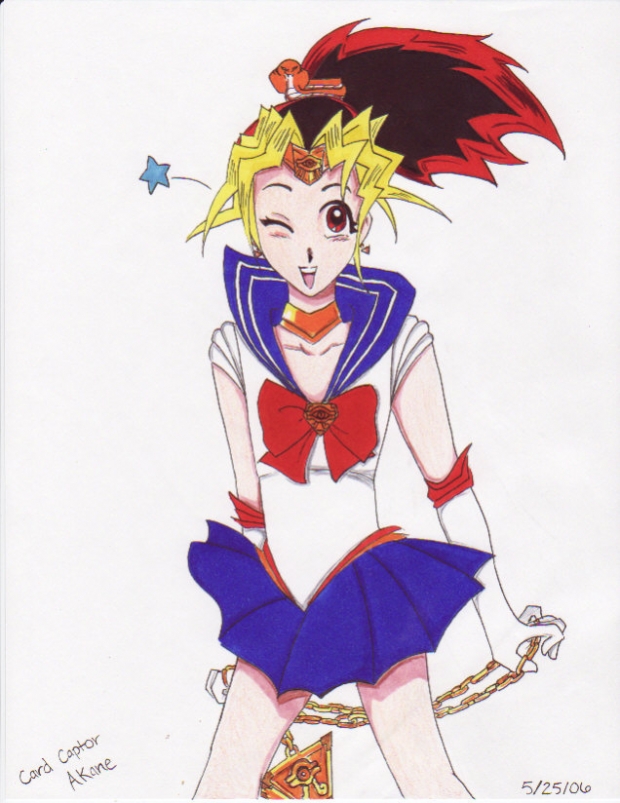 Sailor Yugi-costume Change