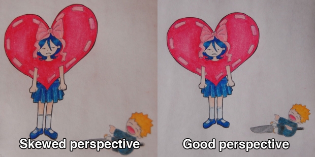 Camera perspective is important!