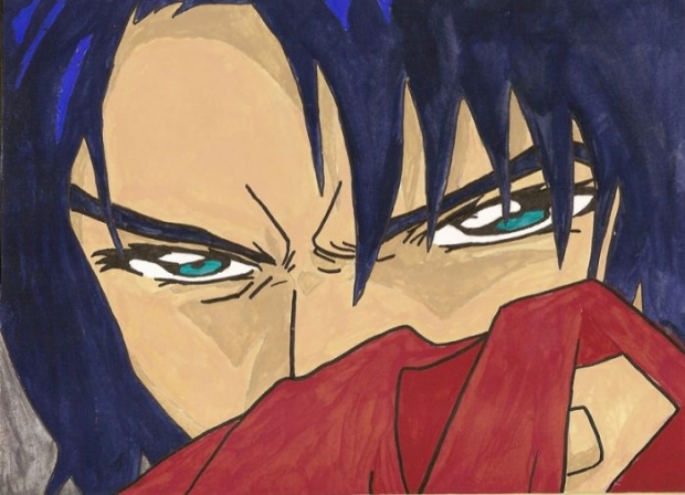 Athrun's Eyes (painted)