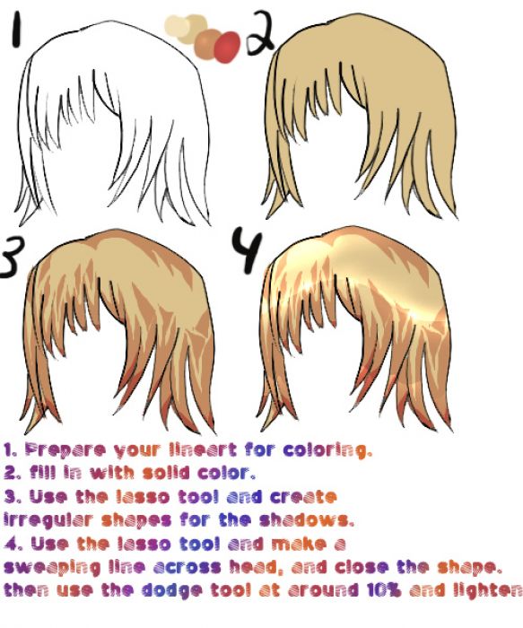 Coloring Tutorial:hair